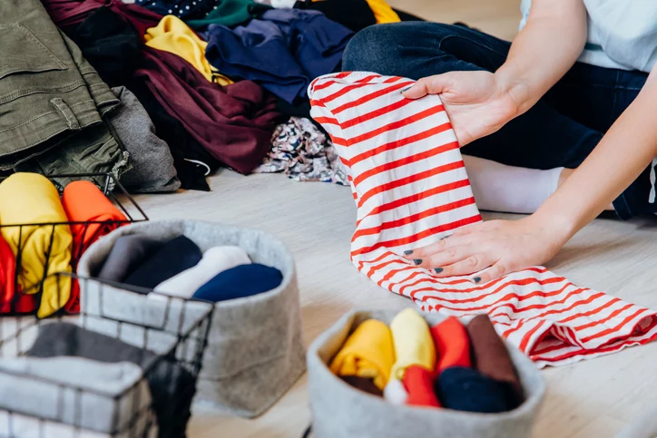 Decluttering options for clothes