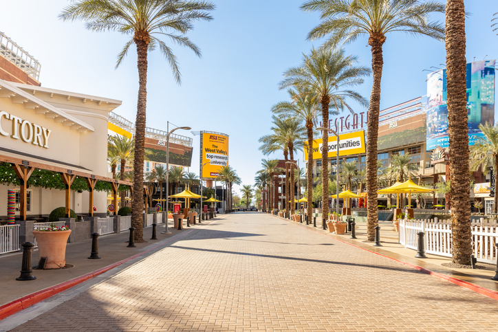 The Westgate Entertainment District in Glendale.