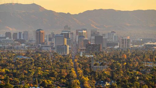 A beautiful neighborhood sitting next to downtown Phoenix in the Valley.